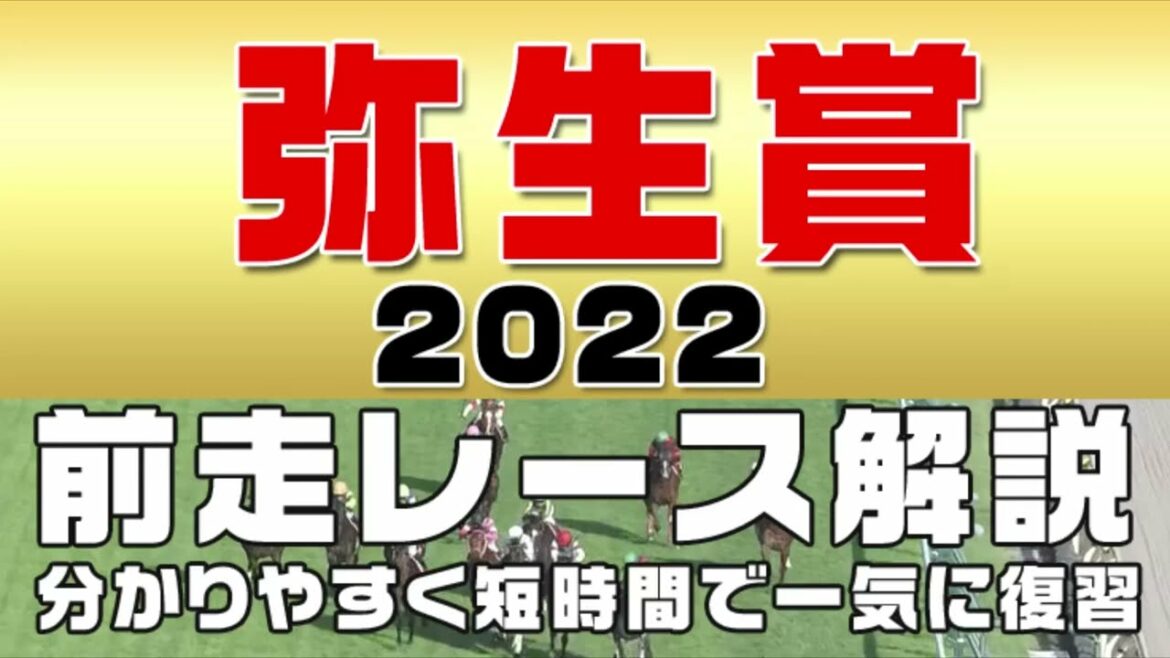 【弥生賞2022】参考レース解説。皐月賞トライアル弥生賞の登録予定馬を初心者にも分かりやすい解説で近走の参考レースから振り返りました。