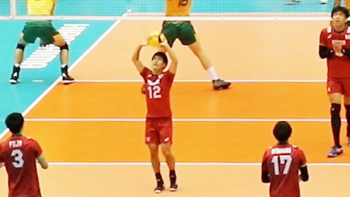 対人レシーブ【関田誠大・藤井直伸・久原翼・大竹壱青】 | 男子バレーボール日本代表 2019