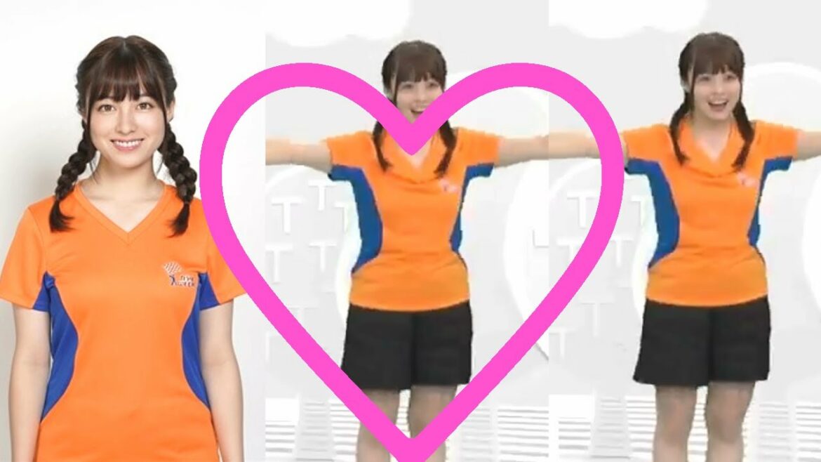橋本環奈「乳揺れ体操ダンス」