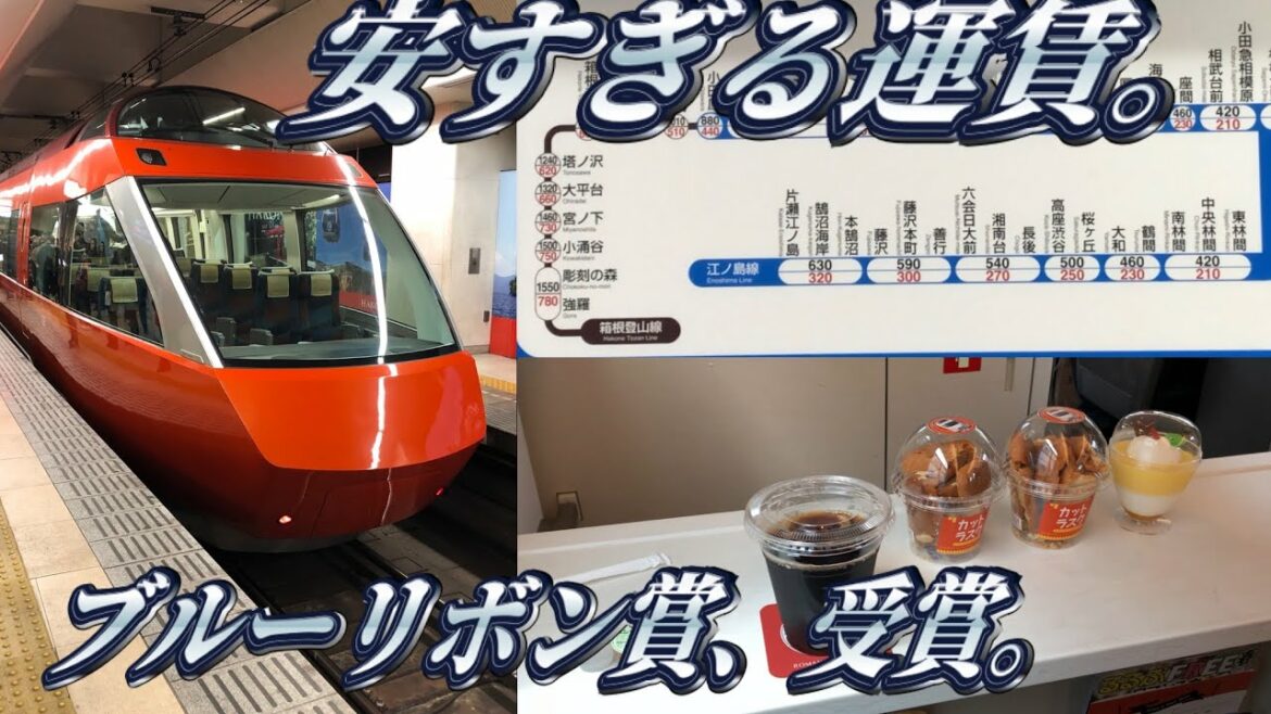 【小田急線内無停車】スーパーはこね号に乗ってきた。