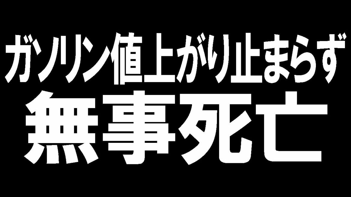 【救世主なるか？】ガソリン代の高騰が止まらないので意外と知らないガソリン価格の仕組みを泣きながら調べてみました