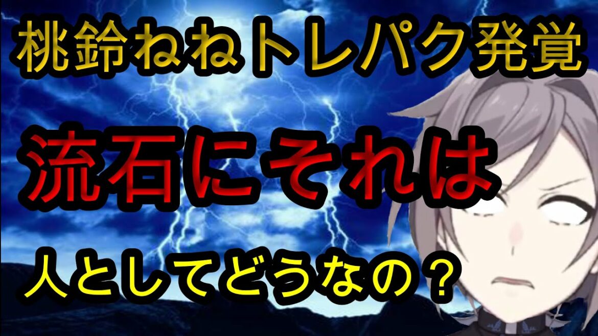 【桃鈴ねねトレパク発覚！】やられた絵師の心の傷は一生消えないかもしれないんだぞ？きちんと反省してモラルがある立派な配信者になることを心の底から願います。【鳴神裁】【切り抜き】