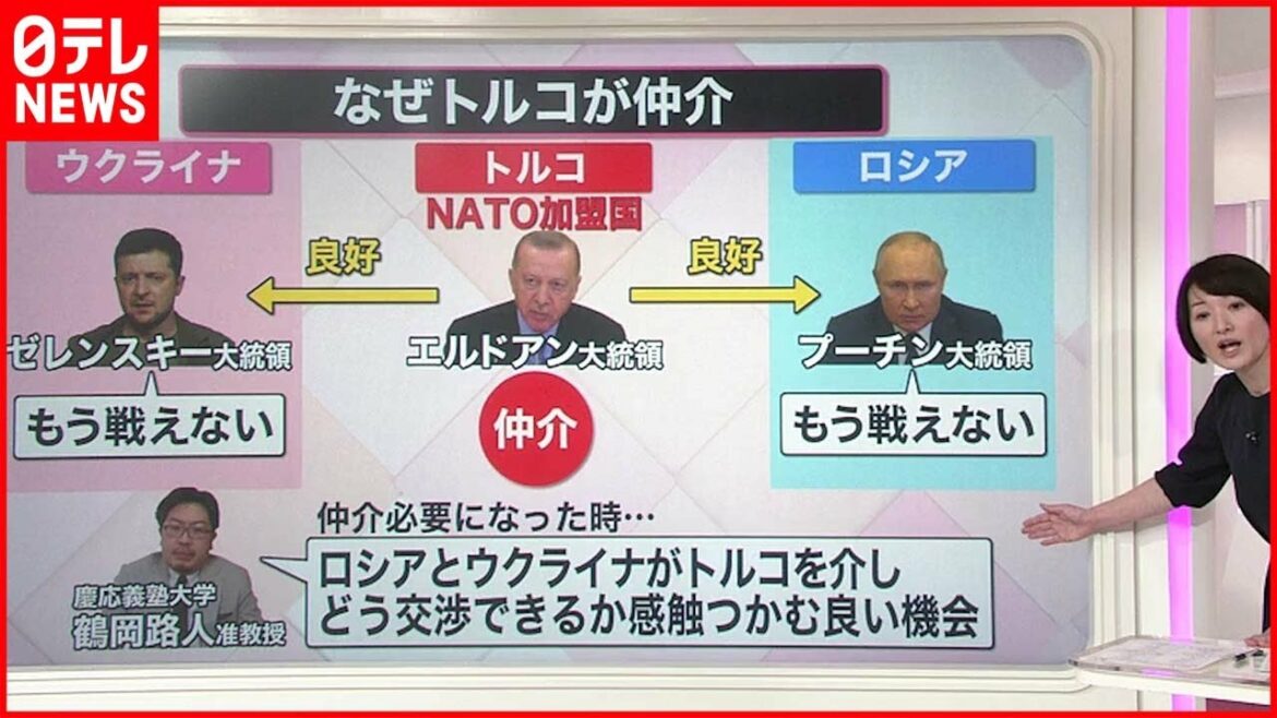 【解説】なぜ？トルコが仲介  ロシア・ウクライナ外相会談”停戦”の行方は？