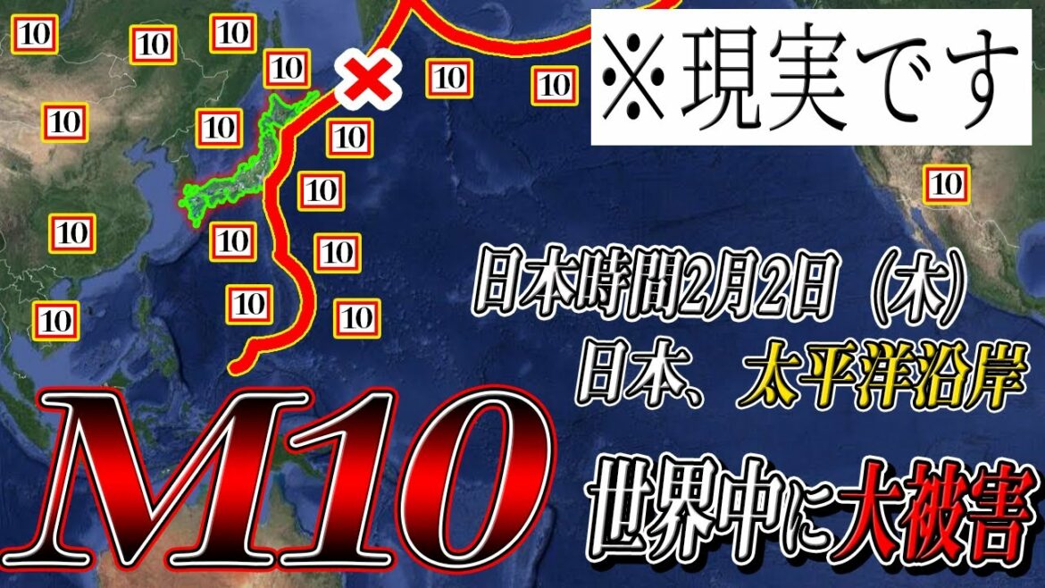 【都市伝説】地球激震！マグニチュード10は現実に起こります。どうすれば助かるのか？