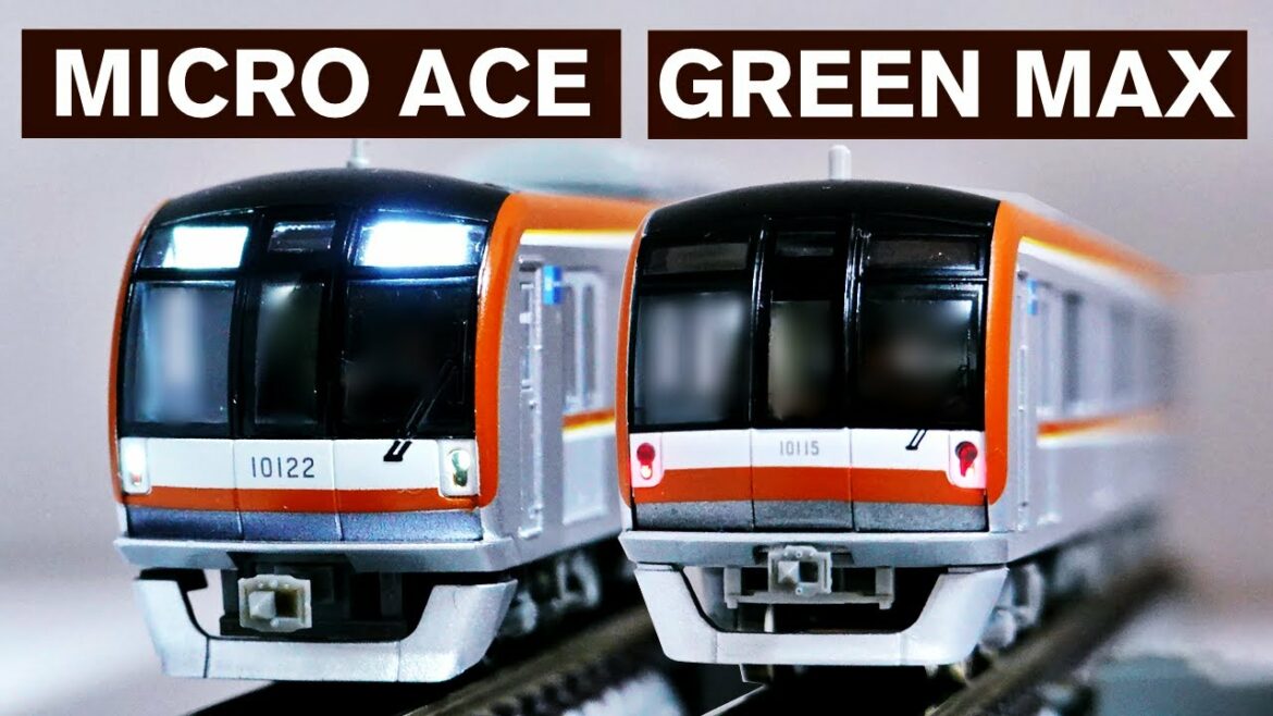 【開封#91】どっちがリアル？GMとマイクロの東京メトロ10000系Nゲージの先頭車をポポンデッタ秋葉原中古リユース店で購入したので開封＆レビュー！(グリーンマックス・マイクロエース)　マイクロ　GM