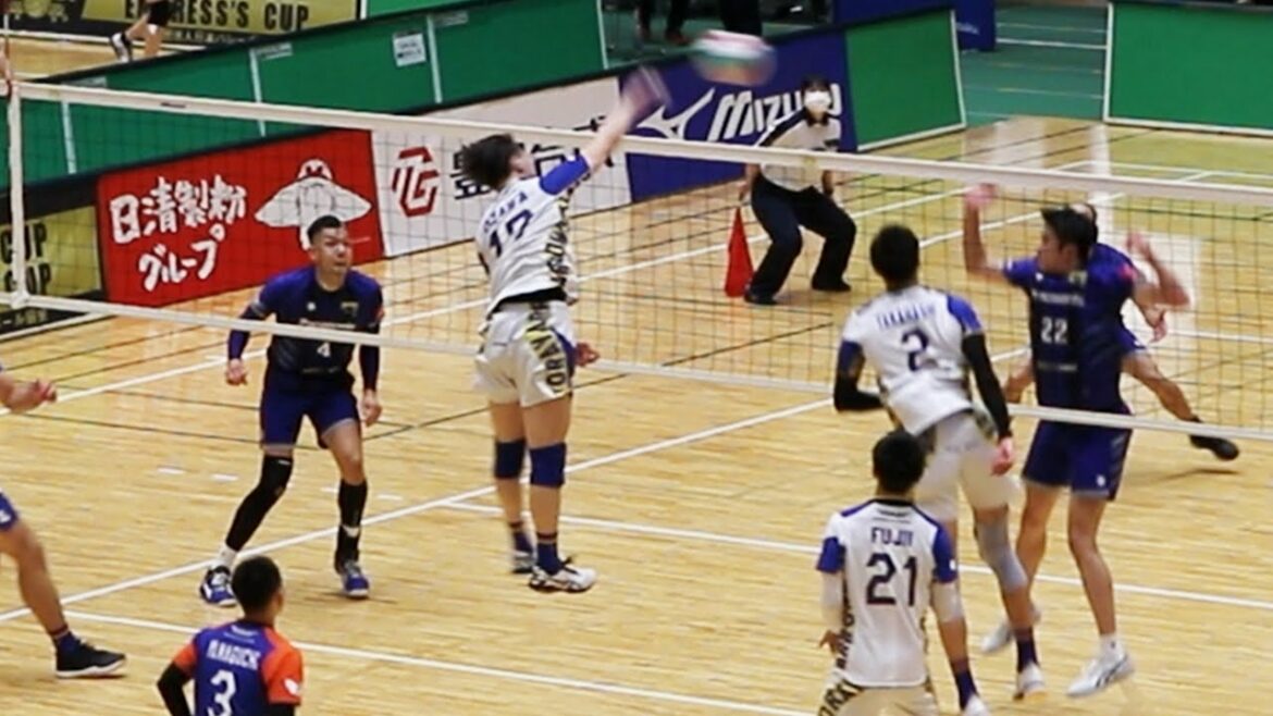 【2021天皇杯】パナソニックvs東レ 第３セット【男子バレーボール全日本選手権】