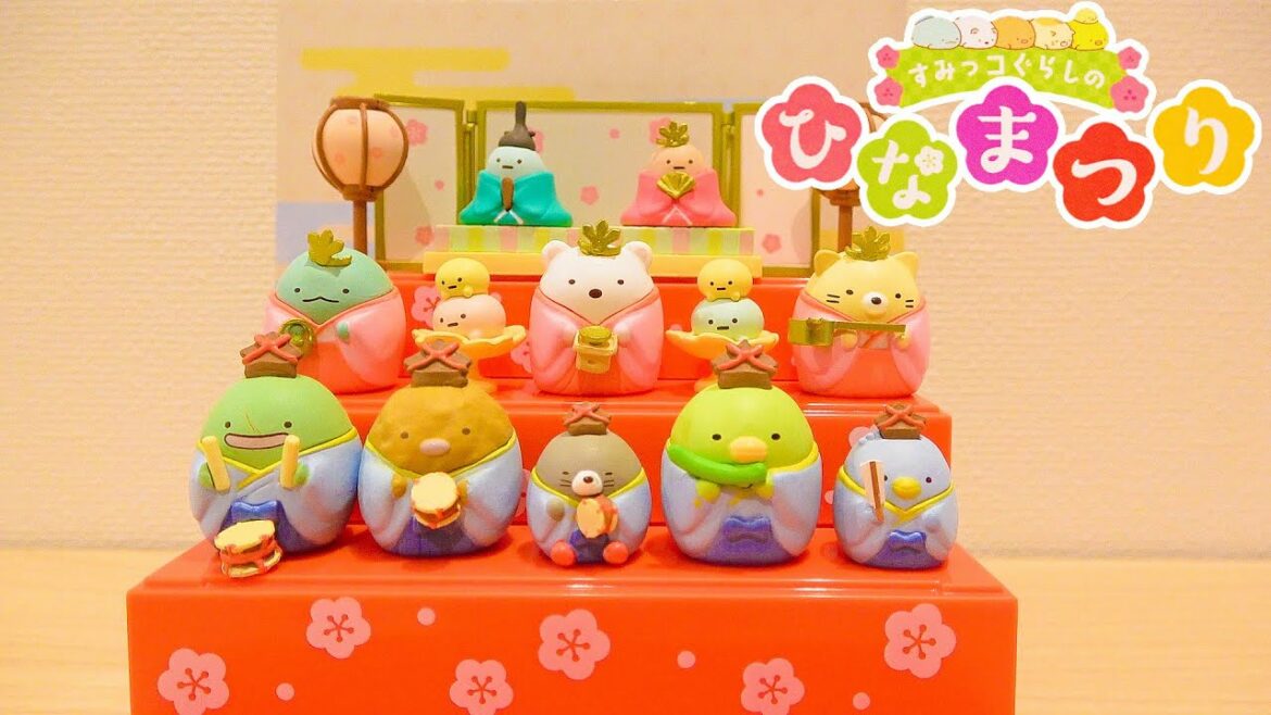 すみっコぐらし お雛様が可愛すぎる！