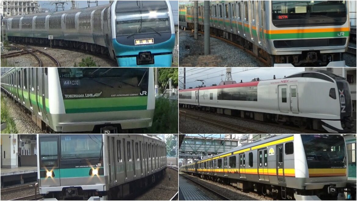 ついに帰ってきた 疾走！JR東日本 首都圏のいろんな電車が通過 JR-East Japan Railway Company