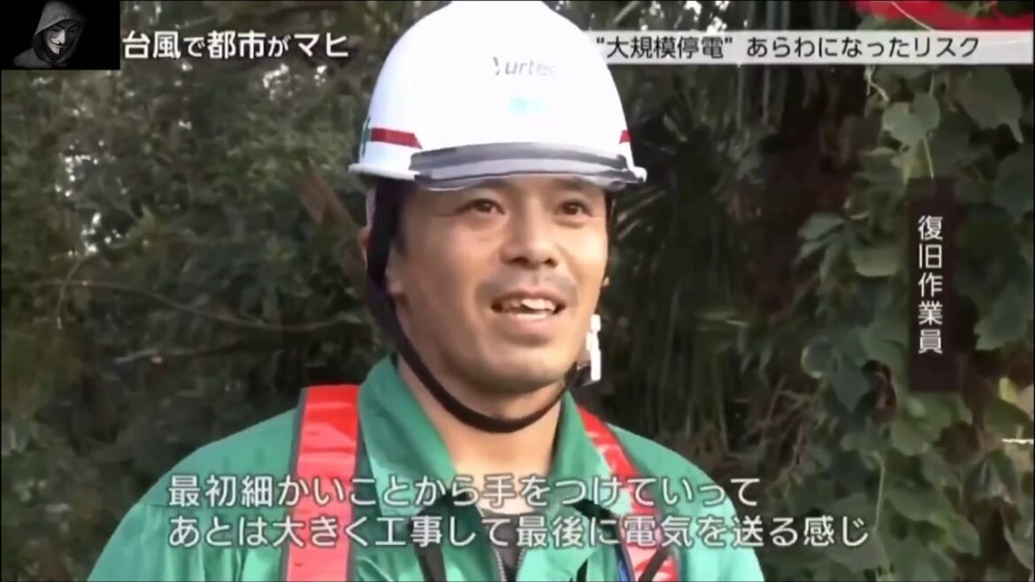台風で都市がマヒ！？停電が続く千葉県  被害と今の状況