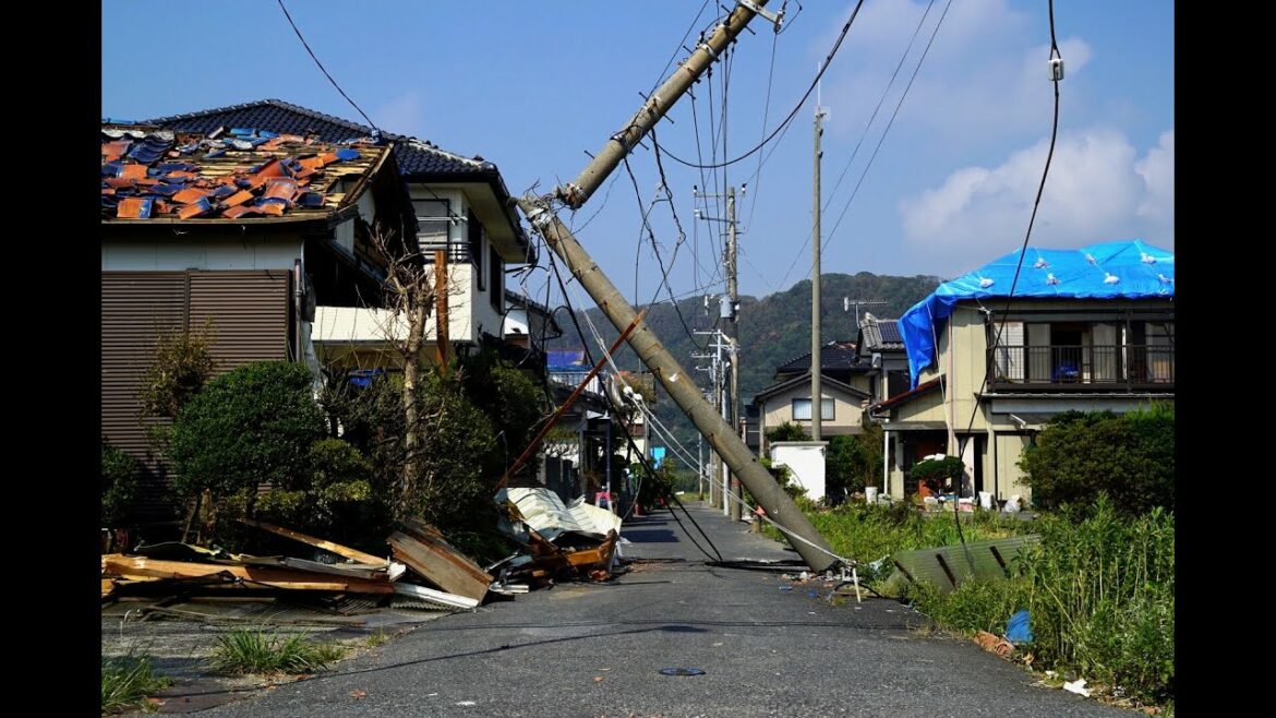 台風１５号で深刻な被害　停電続く千葉県鋸南町の住民のいま
