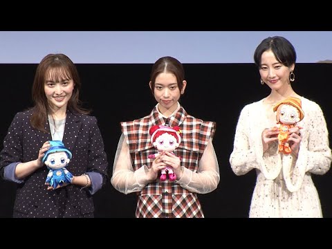 森川葵&松井玲奈&百田夏菜子、“おジャ魔女”20周年記念作品で声優担当(アニメ 映画 魔女見習いをさがして/森川葵 松井玲奈 百田夏菜子) 森川葵&松井玲奈&百田夏菜子、“おジャ魔女”20周年記念作品で声優担当(アニメ 映画 魔女見習いをさがして/森川葵 松井玲奈 百田夏菜子)