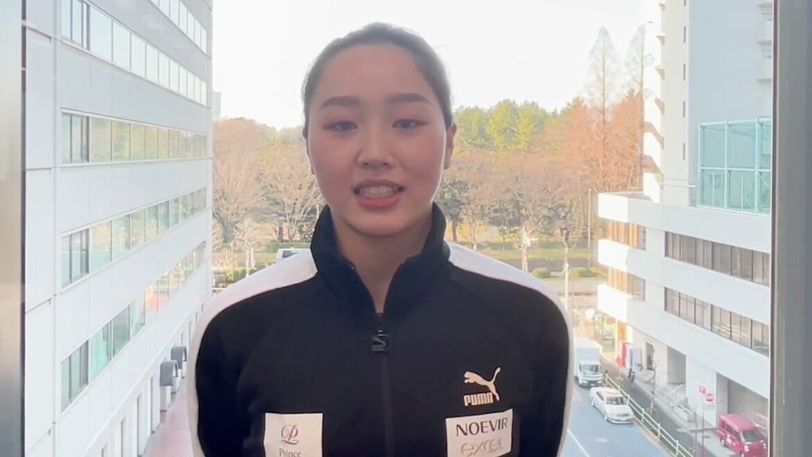 樋口新葉選手からのショートメッセージ ｜ノエビア公式