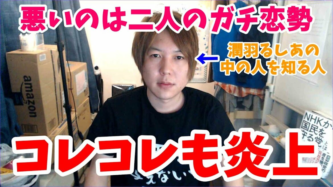 潤羽るしあとまふまふの同棲疑惑を取り上げたコレコレが炎上…中の人を知る僕が語ります…