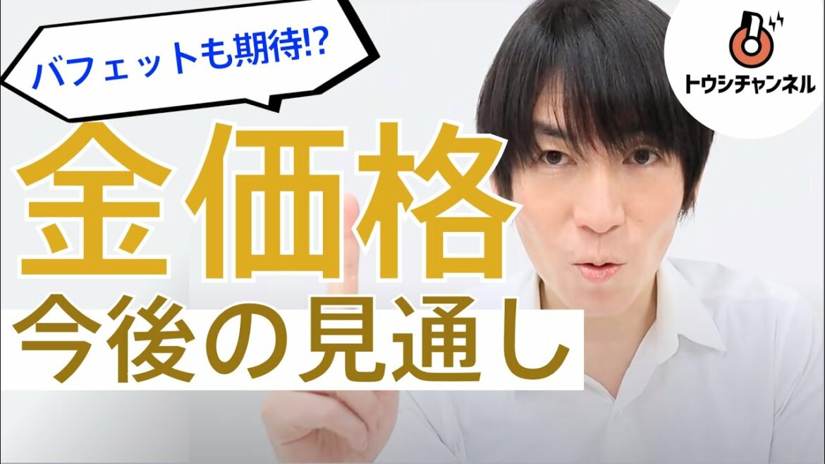金価格上昇の理由と今後の見通し。バフェットもついに金鉱株に投資！【5分】 -トウシチャンネル-