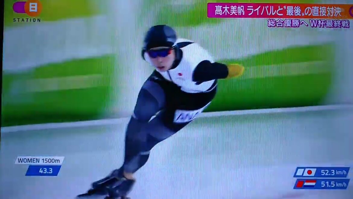 高木美帆 ライバルと[最後]の  直接対決！スピードスケート最終戦🐈️