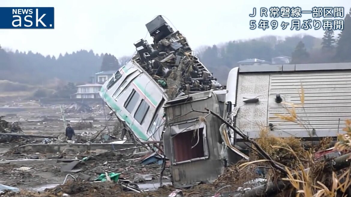 ＪＲ常磐線５年９カ月ぶり一部再開、車内アナウンス「ご声援 心に刻み」