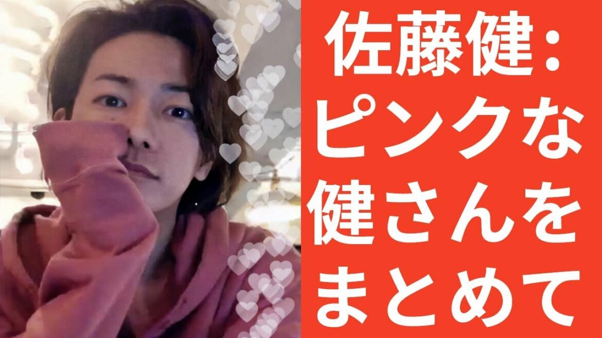 【佐藤健】佐藤健:ピンクな健さんをまとめてみた。
