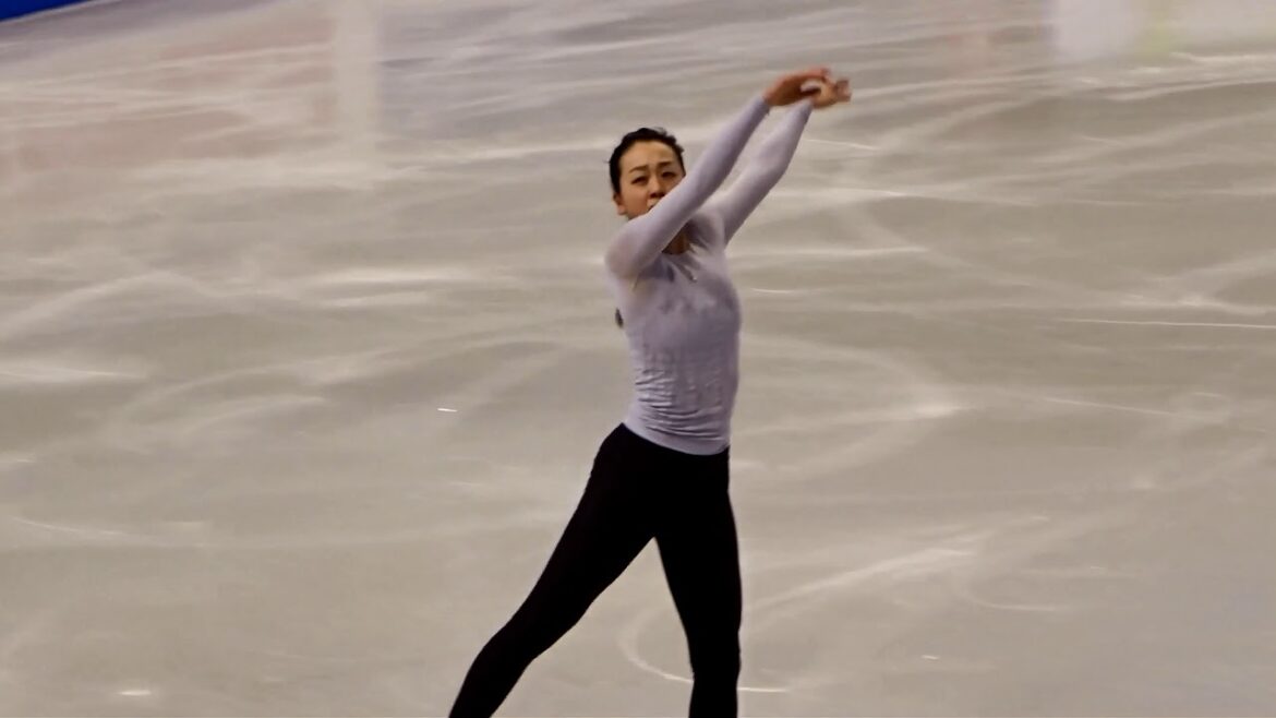 浅田真央(mao asada) World 2016 FS「蝶々夫人」 曲かけジャンプ無しランスルー ～ サンクスツアー 「蝶々夫人」の原点？  【会場撮影】