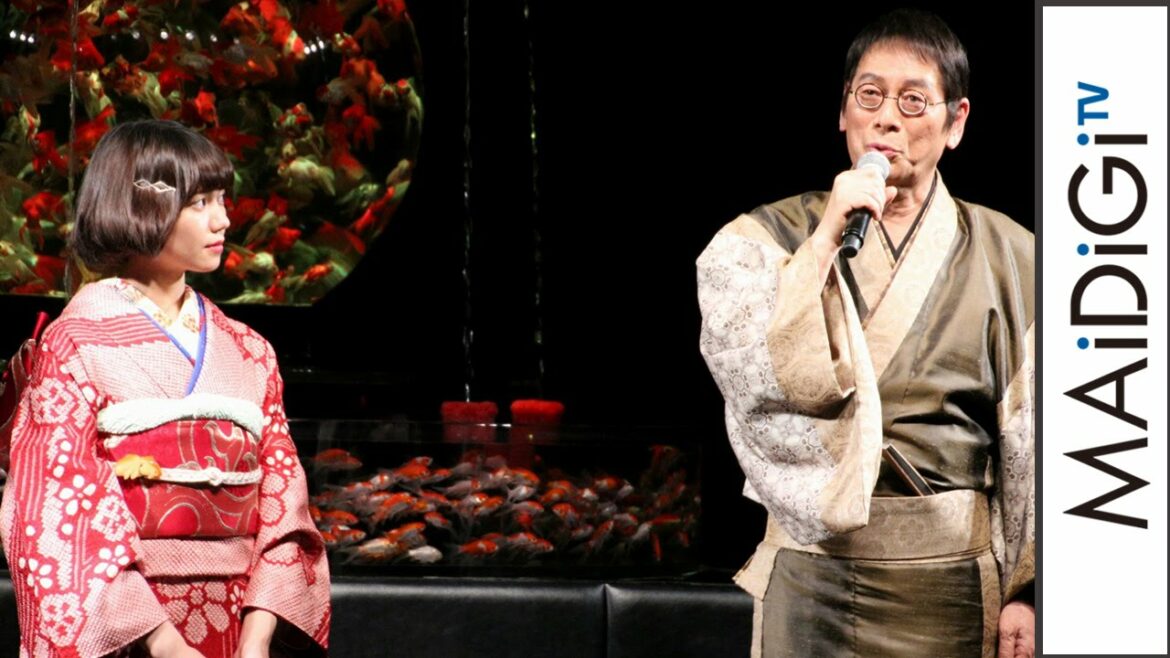 二階堂ふみ、共演の大杉漣に「たくさん『引き出し』を開けてくれた」　映画「蜜のあわれ」プレミア試写会2　#Fumi Nikaido　#event