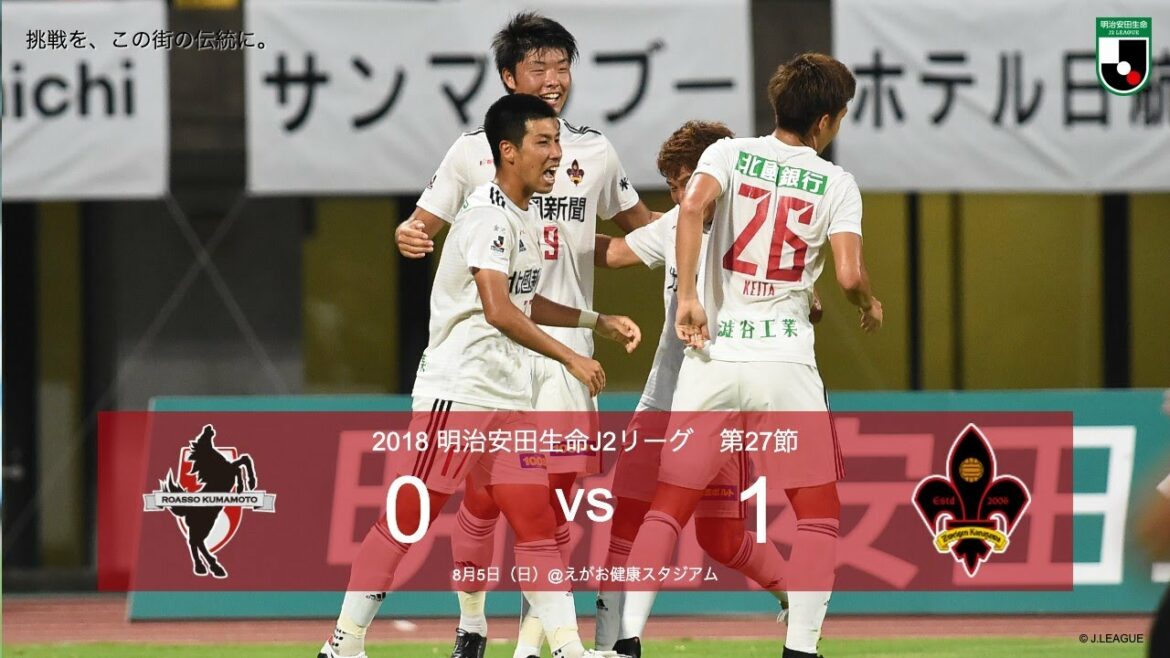 【クラブ公式】2018ハイライト「藤村慶太のドリブルから垣田裕暉を経由し、加藤大樹が飛び込んでゴール」第27節 ロアッソ熊本 vs ツエーゲン金沢 【クラブ公式】2018ハイライト「藤村慶太のドリブルから垣田裕暉を経由し、加藤大樹が飛び込んでゴール」第27節 ロアッソ熊本 vs ツエーゲン金沢