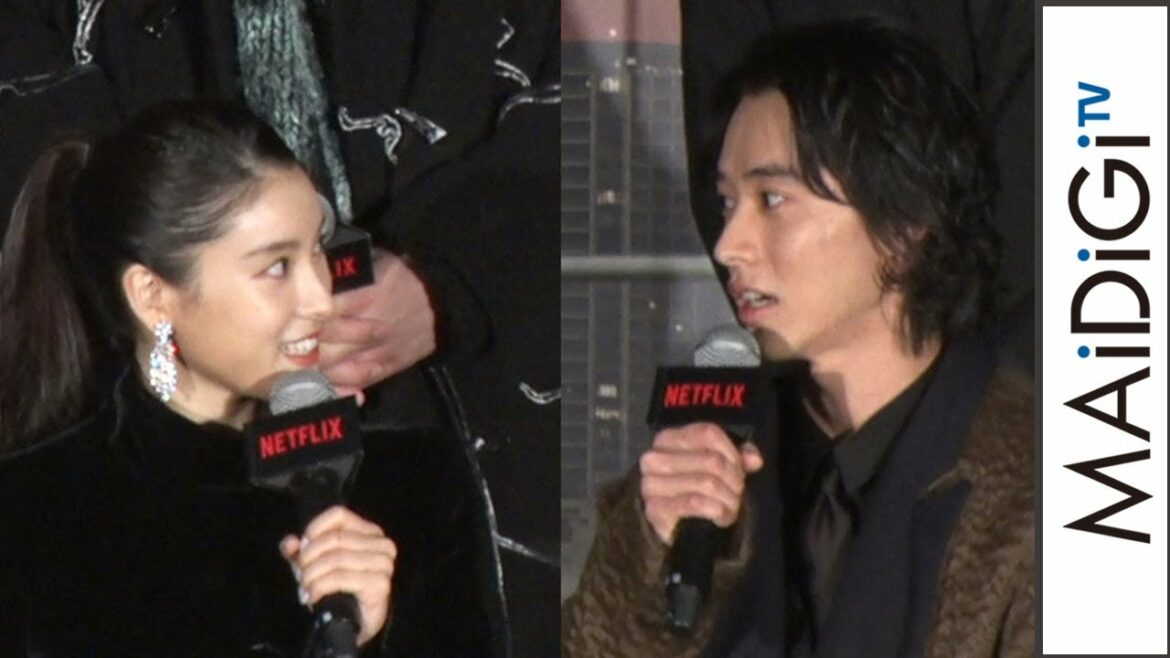 山崎賢人「かろうじて肉体型」？　土屋太鳳が優しくフォロー　「今際の国のアリス」プレミアイベント