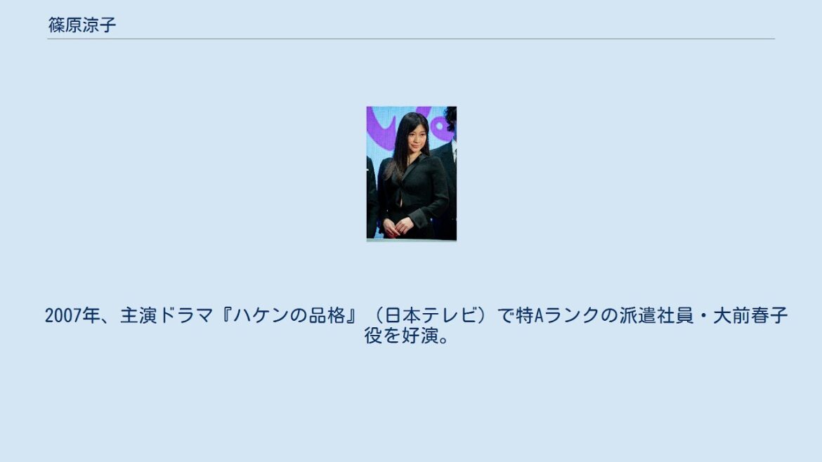 篠原涼子