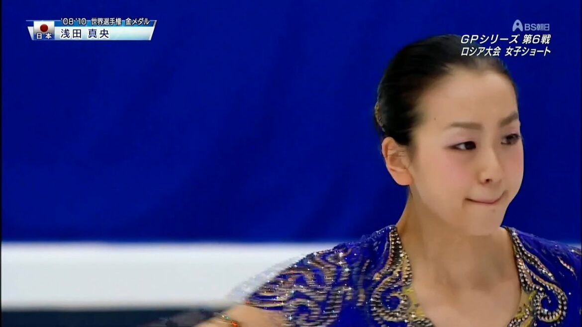 浅田真央(mao asada) CoR 2011 SP 「Scheherazade」 by Nikolai Rimsky-Korsakov 【4K Up-convert by AI】
