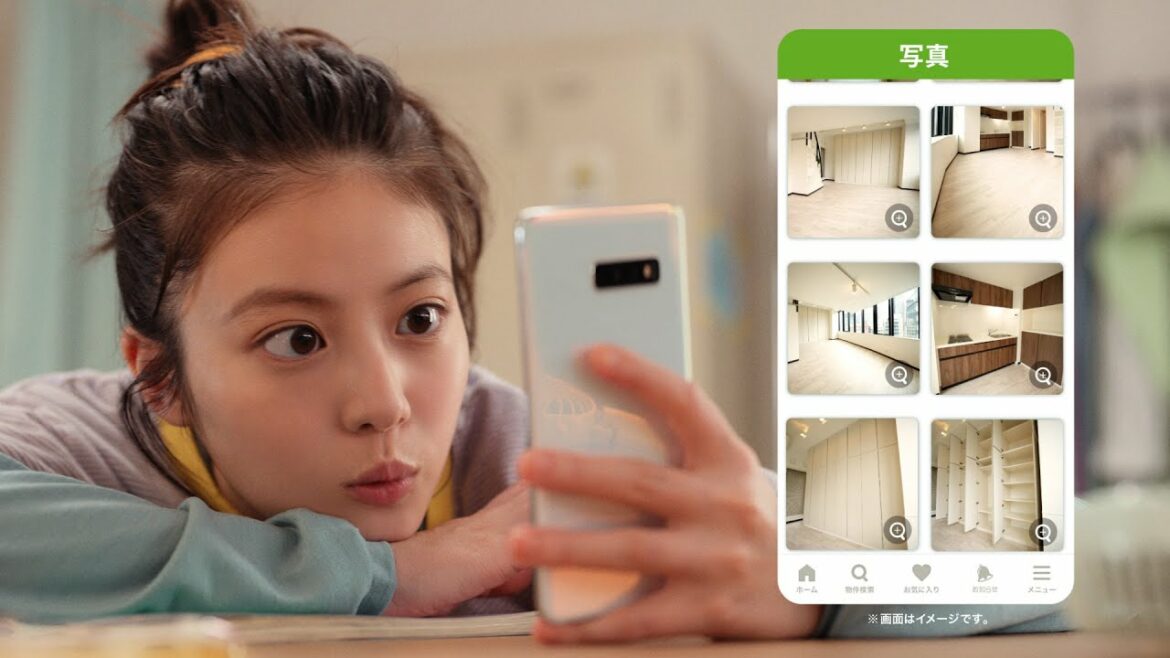今田美桜 楽屋でゴロゴロ、リラックスした表情に注目！　『SUUMO』CM「今田さんの楽屋でイメージわく」篇