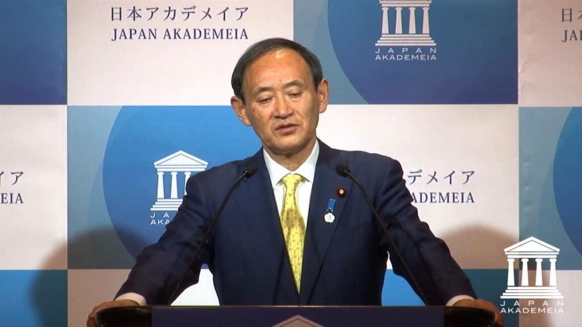 菅義偉・内閣官房長官　in　日本アカデメイア（3月23日）