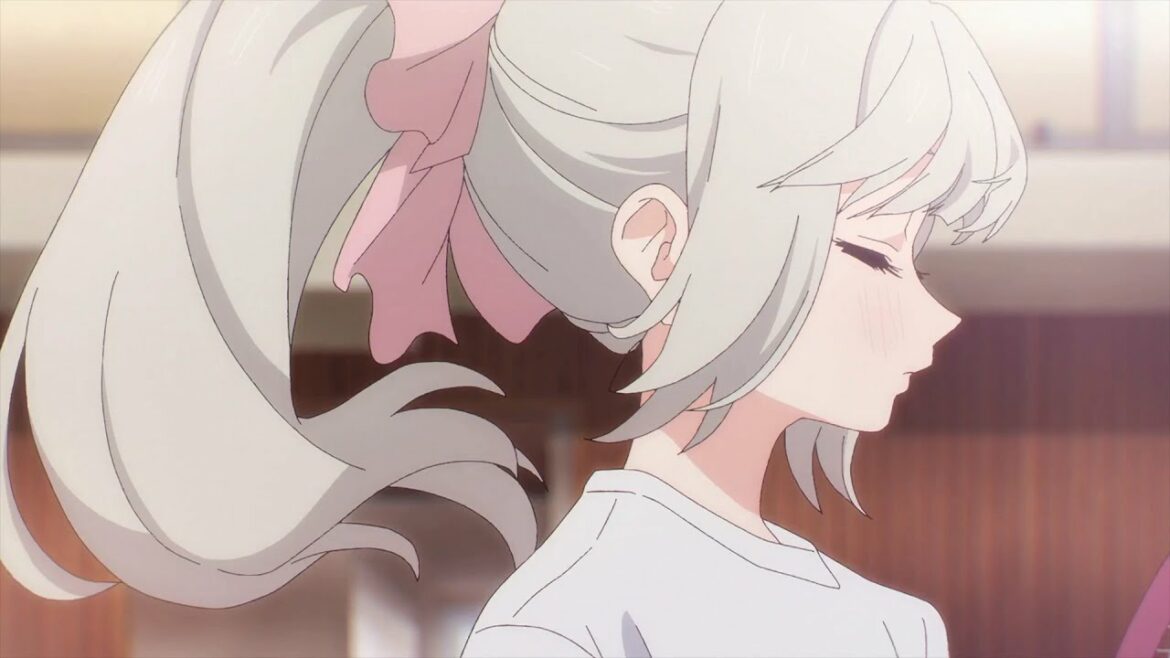 明日ちゃんのセーラー服 10話 - 小路の応援に合わせてクルッと回る平岩蛍 ／ akebi-chan no sailor fuku ep.10 - komichi & hiraiwa hotaru