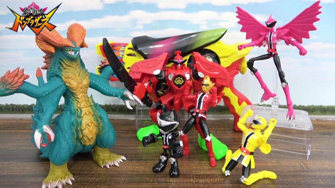 人形劇【暴太郎戦隊ドンブラザーズ】ドンモモタロウアルター大活躍!!ドンモモタロウの顔がツーカイザーに!?