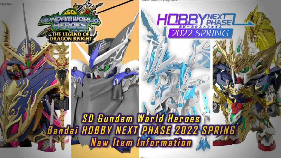 SD Gundam World Heroes Bandai HOBBY NEXT PHASE 2022 SPRING New Item Information