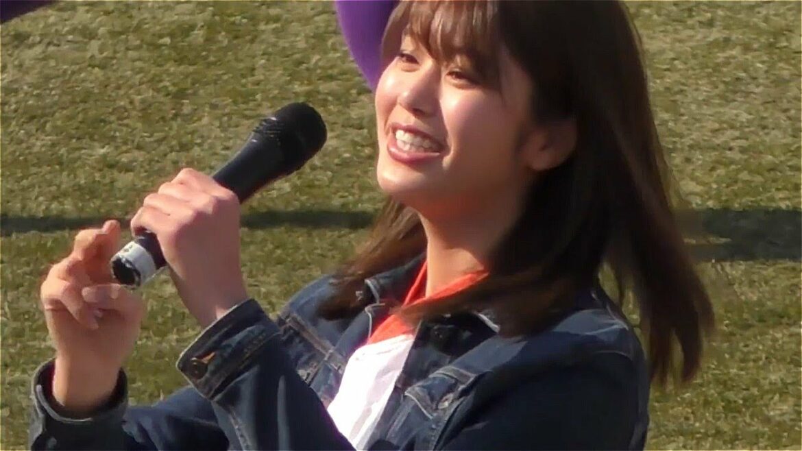埼玉アストライア神サポーター　稲村亜美さん