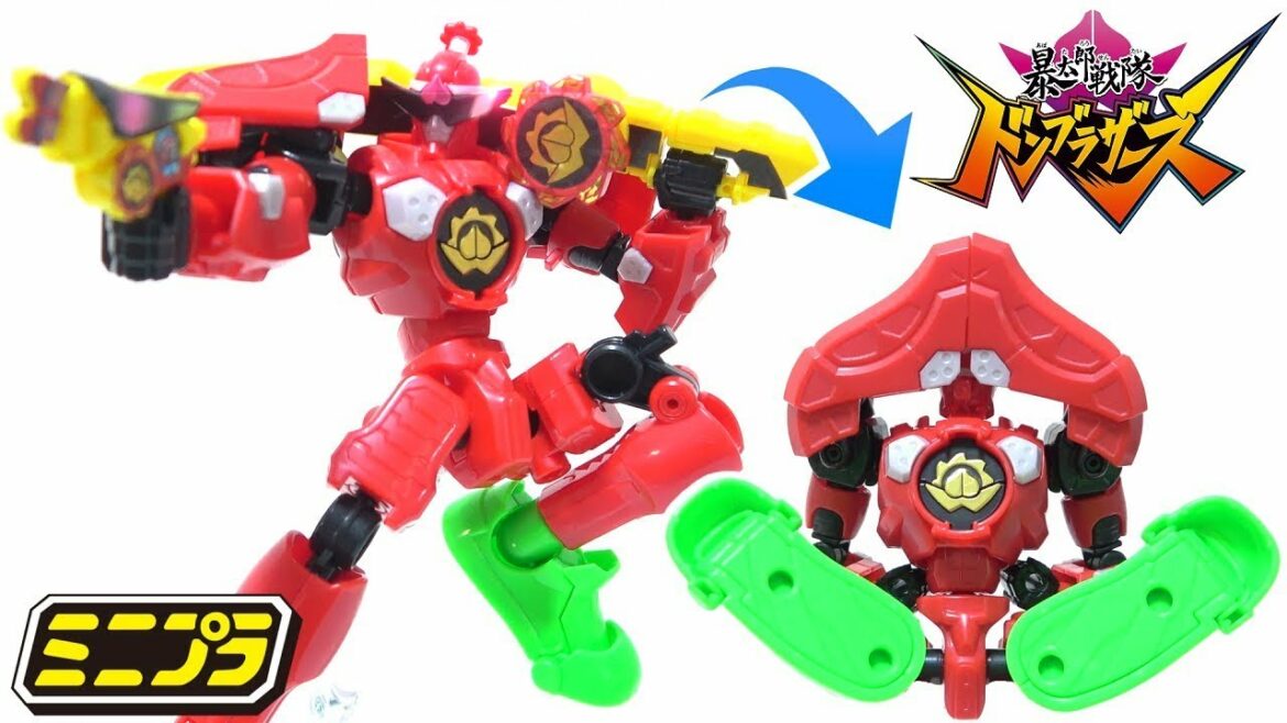 【暴太郎戦隊ドンブラザーズ】ミニプラ「ドンモモタロウアルター」チェンジヒーローズと連動！【バンダイ】