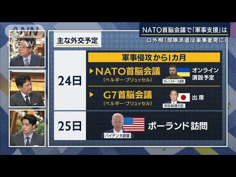 注目はNATO首脳会議「行き過ぎた支援は生物兵器使用を誘発」専門家解説(2022年3月23日) 注目はNATO首脳会議「行き過ぎた支援は生物兵器使用を誘発」専門家解説(2022年3月23日)