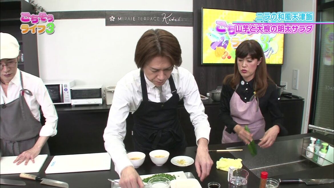 『ごちそうライフ３』#89　ニラの和風天津飯　山芋と大根の明太シャキシャキサラダ(2019.1.12放送)【チバテレ公式】