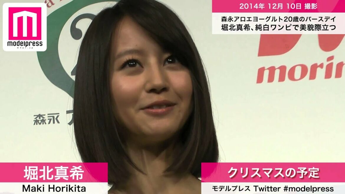 堀北真希、美貌際立つ純白ワンピ　クリスマスの予定は？