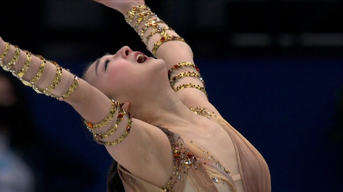 坂本花織　女子SP 【世界フィギュアスケート選手権２０２２】 ＜ノーカット＞