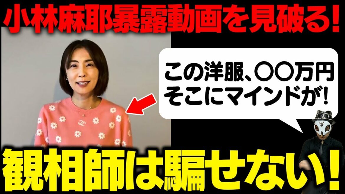 小林麻耶さんの暴露動画を解析！【市川海老蔵さんを痛烈批判】