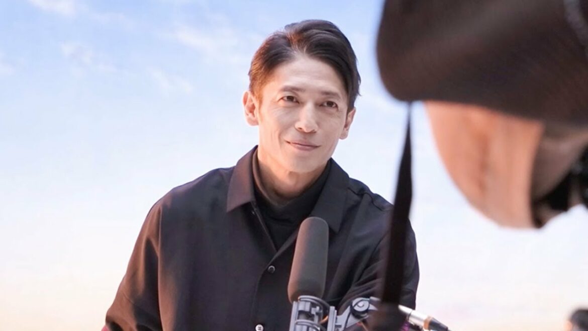 玉木宏、黒のシックな衣装で魅了　挑戦する人へ力強いメッセージ送る　スタディング新CM「あなたの挑戦は？篇」＆メーキング