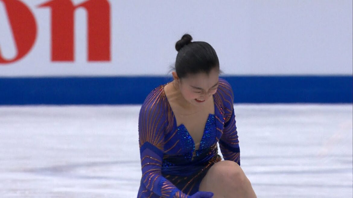 坂本花織　女子FS 【世界フィギュアスケート選手権２０２２】 ＜ノーカット＞