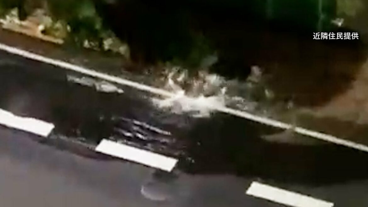 東京・埼玉で震度5強　世田谷区で水道管破裂か