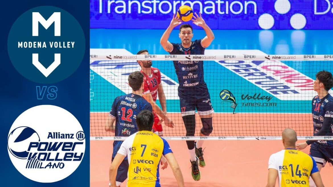 Modena vs Milano Game 1 Playoff Highlights Modena vs Milano Game 1 Playoff Highlights