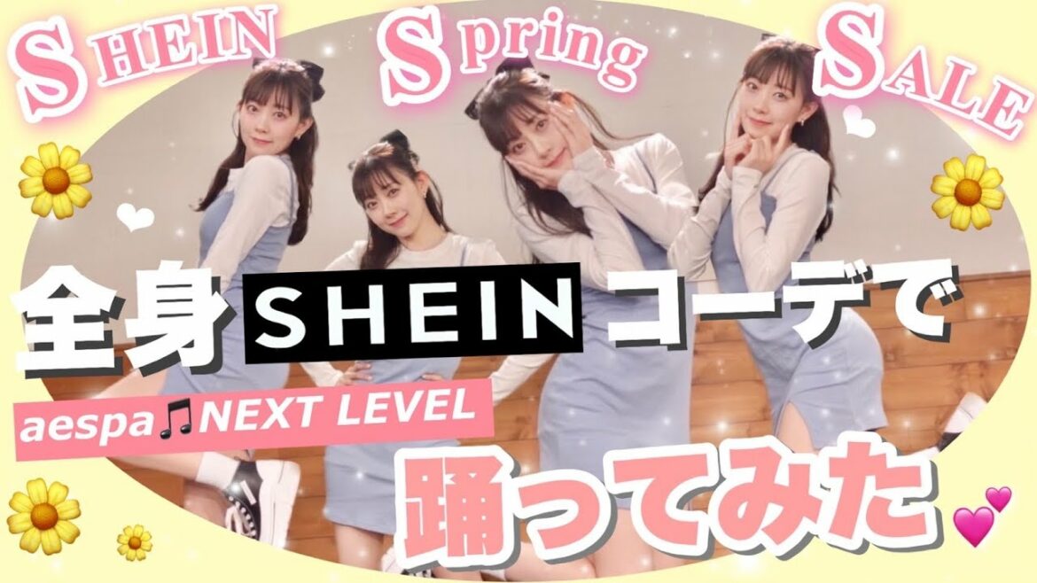 【SHEIN Spring sale】aespa♡NEXT LEVEL♡踊ってみた【渡辺美優紀】