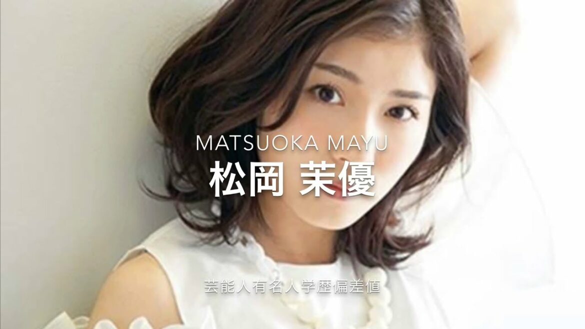 女優【松岡茉優】の学歴偏差値