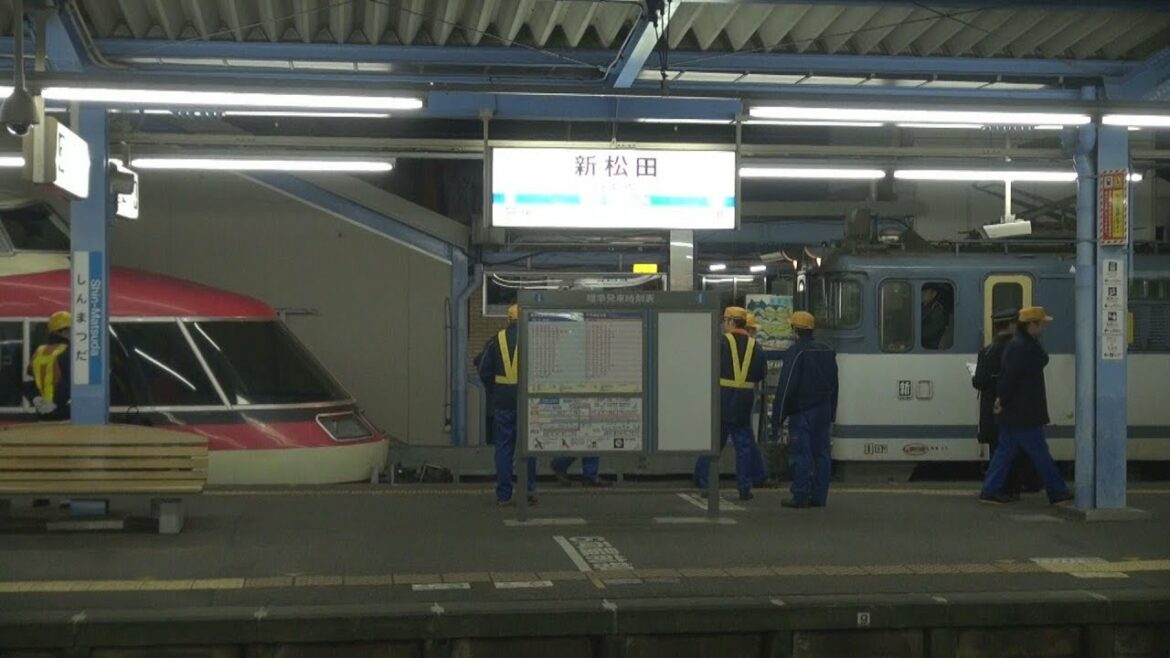 EF65 1092 小田急線入線 7000形LSE甲種輸送 新松田駅