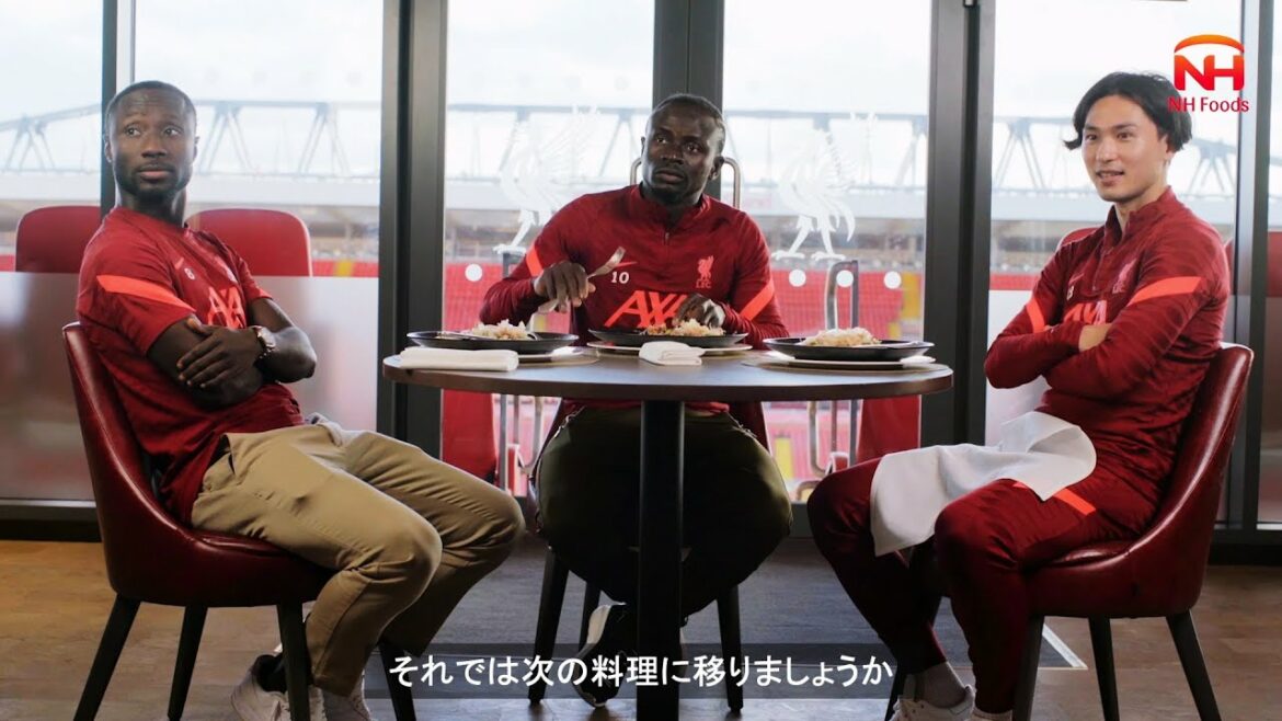 LFC3選手（マネ、ケイタ、南野）、出身地のソールフードと想い出を語る！～世界に「食べる喜び」をお届けします～