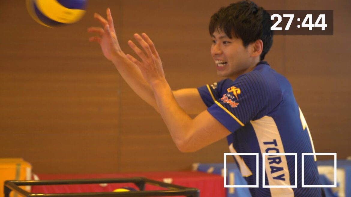 V.LEAGUE_東レアローズ男子_DAZNアタックタイムチャレンジ