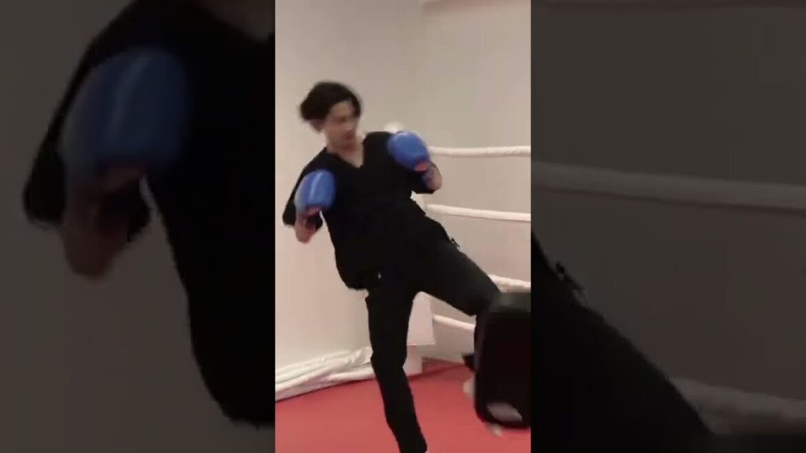 ただただ底なし沼…全人類に見てほしい俳優 横浜流星による後ろ回し蹴り#横浜流星 #那須川天心 #おすすめ #fyp