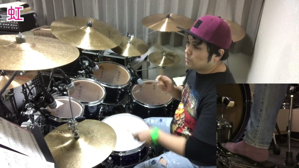 虹 [菅田将暉]  [レッスン用ドラム動画]